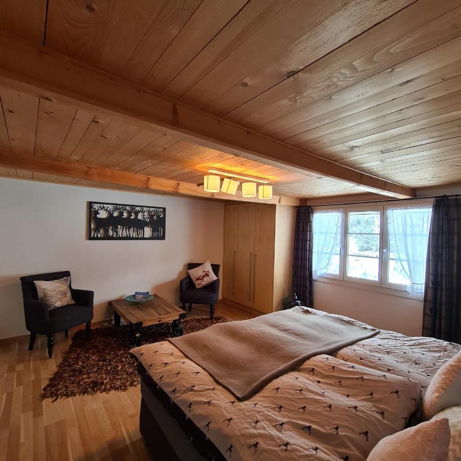 Bed and Breakfast Chesa Prema Disentis Exterior foto