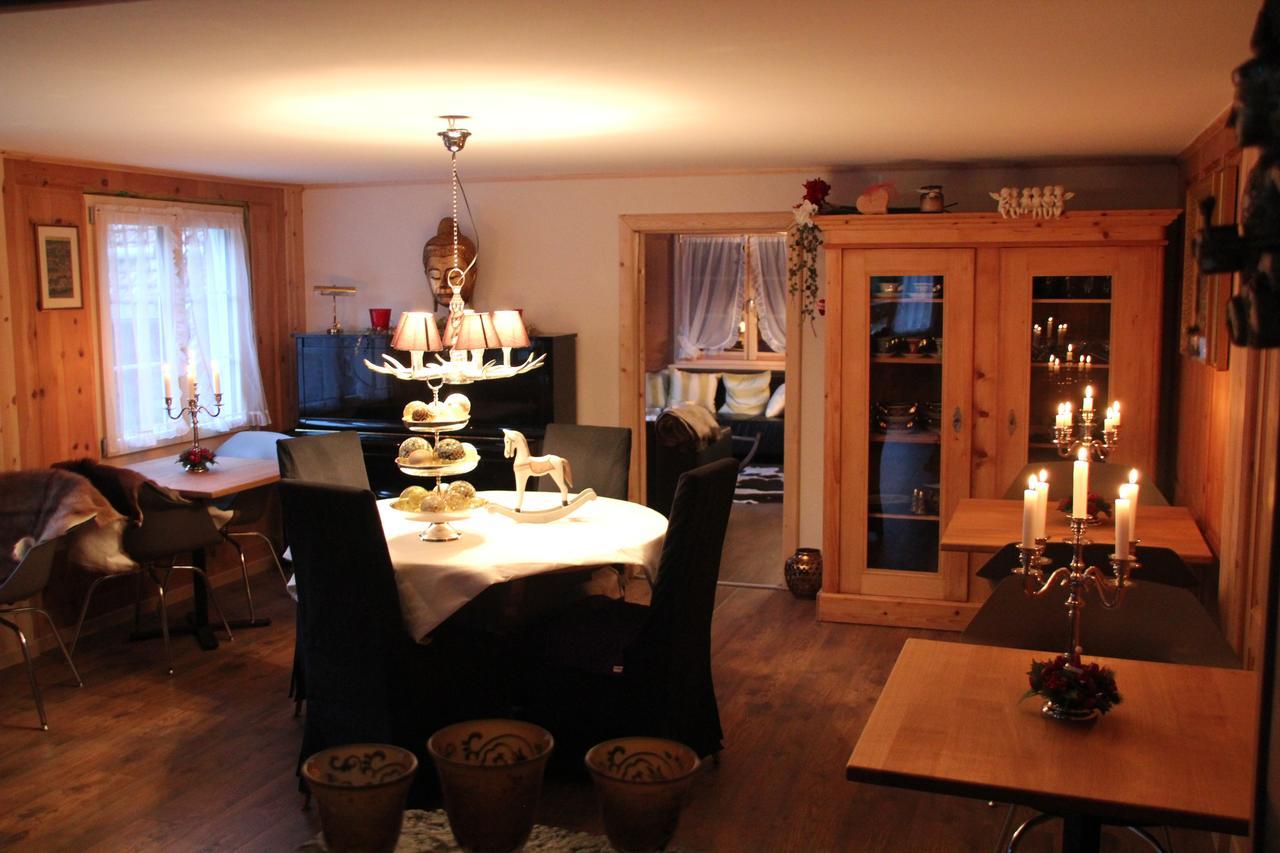 Bed and Breakfast Chesa Prema Disentis Exterior foto